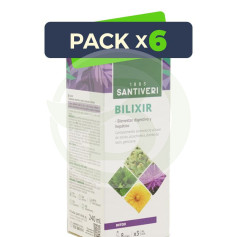 Pack 6x Bilixir Sirop 240Ml. Santiveri