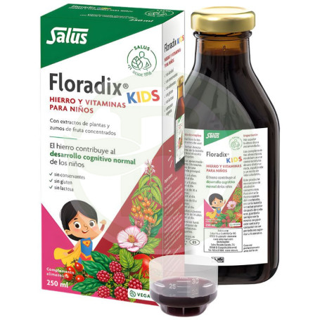 Floradix Enfants 250 Ml Salus