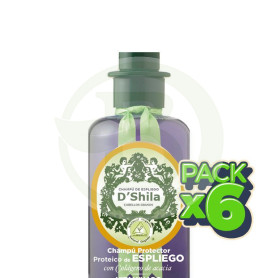 Pack 6x Champú Proteico De Espliego 300Ml. Shila