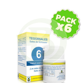 Pack 6x Tegorsal 6 20Gr. Tegor