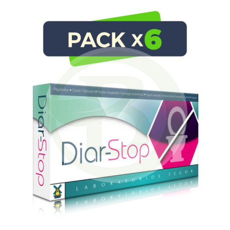 Pack 6x Diar Stop 20 Cápsulas Tegor