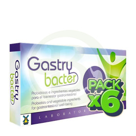 Pack 6x Gastrybacter 40 Cápsulas Tegor