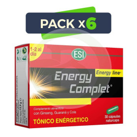 Pack 6x Energy Complet 30 Cápsulas ESI - Trepat Diet