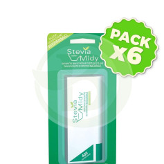 Pack 6x Stevia Midy Édulcorant 400 Comprimés ESI - Trepat Diet