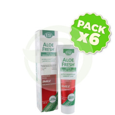 Pack 6x Dentifrice en Gel Smile pour Dents Blanches 100Ml Esi