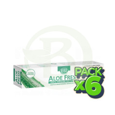 Pack 6x Dentifrice Aloefresh Gel Sensible 100Ml Esi
