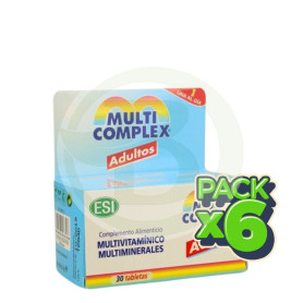 Pack 6x Multi Complex Adultos 30 Comprimidos Esi