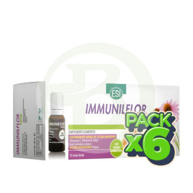 Pack 6x Immunilflor Forte Mini Drink 12 Viales Esi