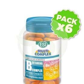 Pack 6x Multicomplex Vitamina B 50 Comprimidos Esi