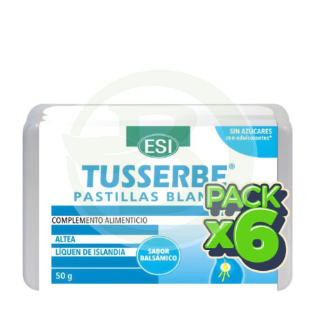 Pack 6x Tusserbe Pastillas Blandas 50G Esi