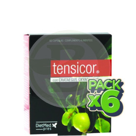 Pack 6x Tensicor 60 Cápsulas Dietmed