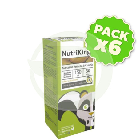 Pack 6x Nutrikings Lax 150Ml. Dietmed