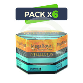 Pack 6x Megaroyal Intellectus 20 Ampollas Dietmed