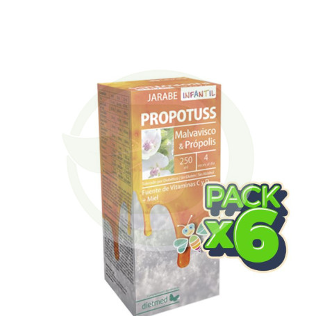 Pack 6x Propotuss Infantil 250Ml. Dietmed