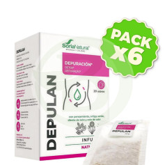 Pack 6x Natusor 4 Depulán 20 Filtres Soria Natural
