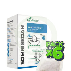 Pack de 6 Natusor 7 Somnisedán 20 Filtres Soria Natural