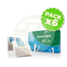 Pack 6x Natusor 25 Broncopul 20 Filtros Soria Natural