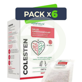 Pack 6x Natusor 21 Colestén 20 Filtros Soria Natural