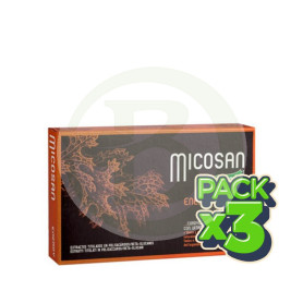 Pack 3x Micosan Energy 40 Cápsulas Santiveri