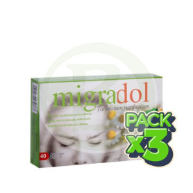 Pack 3x Migradol (Tanacetum) 60 Cápsulas Santiveri
