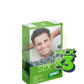 Pack 3x Vigor Sex 24 Comprimidos Santiveri