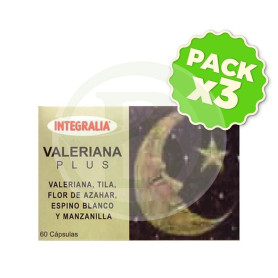 Pack 3x Valeriana Plus Integralia
