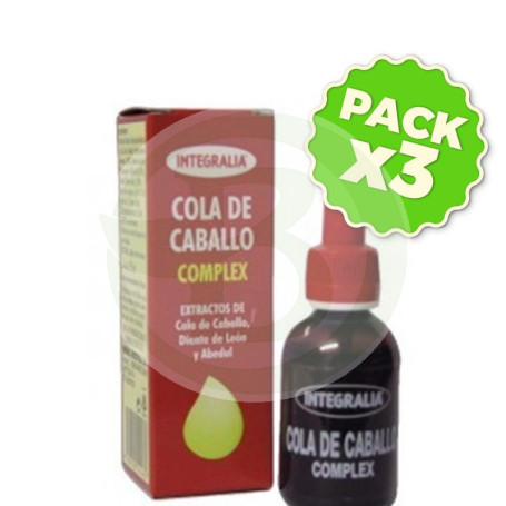 Pack 3x Cola de Caballo Complex 50Ml. Integralia