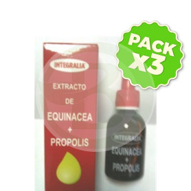 Pack 3x Extracto de Equinácea y Propóleo 50Ml. Integralia