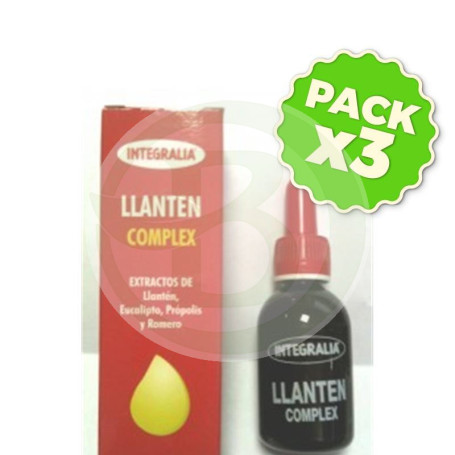Pack 3x Llantén Complex 50Ml. Integralia