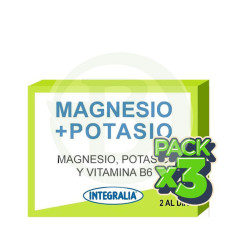 Pack 3x Magnésium + Potassium Integralia