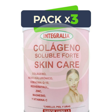 Pack 3x Colageno Soluble Forte Skin Care Integralia