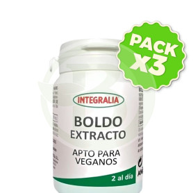 Pack 3x Extracto De Boldo 60 Cápsulas Integralia
