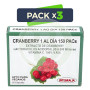 Pack 3x Cranberry 1 al Día 150 Pacs 30 Cápsulas Integralia
