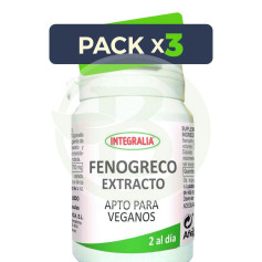 Pack 3x Extrait De Fenugrec 60 Gélules Integralia