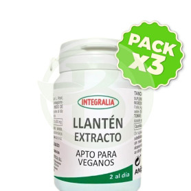 Pack 3x Extracto De Llantén 60 Cápsulas Integralia