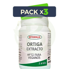 Pack 3x Extracto De Ortiga 60 Cápsulas Integralia