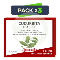 Pack 3x Cucurbita Forte 60 Gélules Integralia
