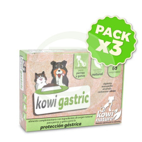 Pack 3x Kowi Gastric, 60 Comprimidos Kowi Nature