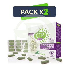 Pack 2x CTP 36 Comprimés Soria Natural