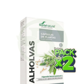 Pack 2x Alholvas 03-S Fórmula XXI 30 Cápsulas Soria Natural