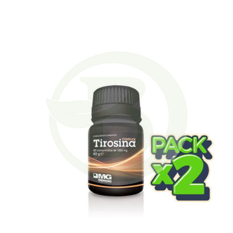 Pack 2x Tirosina Complex 60 Cápsulas MGDose