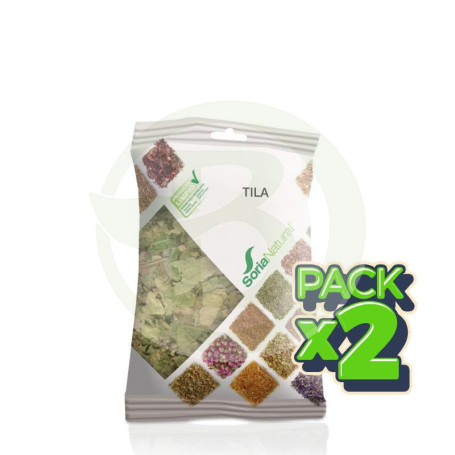 Pack 2x Tila Bolsa 30Gr. Soria Natural