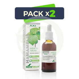 Pack 2x Extracto de Hamamelis Fórmula XXI 50Ml. Soria Natural