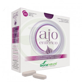 Ail Entérique 30 Comprimés Soria Naturel
