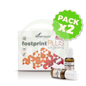 Pack 2x Fost Print Plus 20 Viales Soria Natural