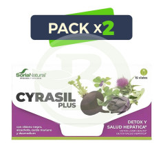 Pack 2x Cyrasil 15 Flacons Soria Natural