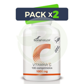 Pack 2x Vitamina C 1700Mgrs X 100 Liberacion Sostenida Soria Natural