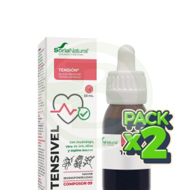 Pack 2x Composor 9 Tensivel 50Ml Soria Natural