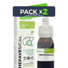 Pack 2x Compositeur 03 Hépavésical 50 ml Soria Natural