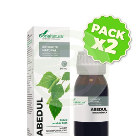 Pack 2x Extracto De Abedul 50Ml Soria Natural